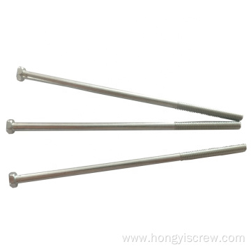 Long Half Thread Long Bolts Hex Head Carbon